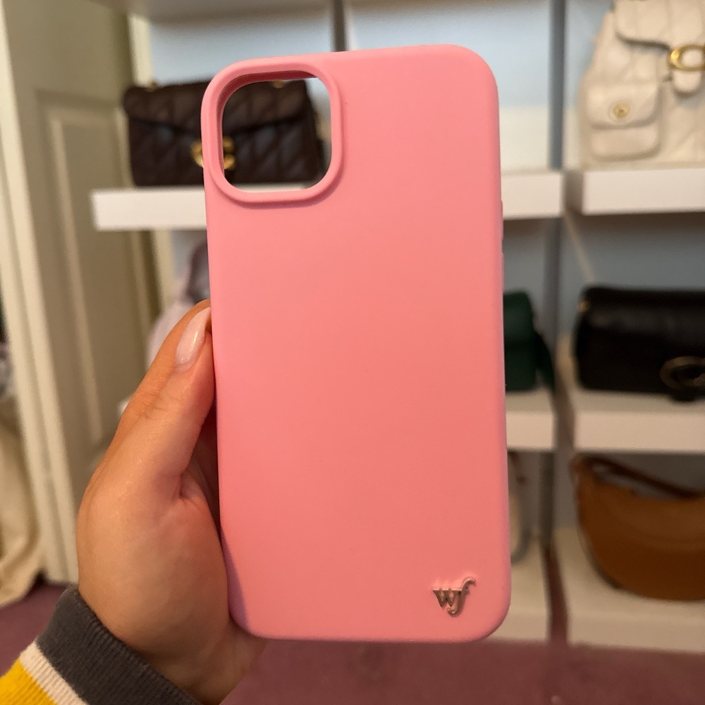 Pink Phone Case iphone 15 plus wildflower